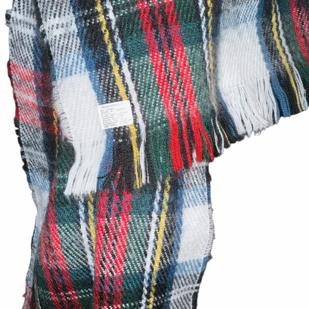 Plaid Winter Scarf